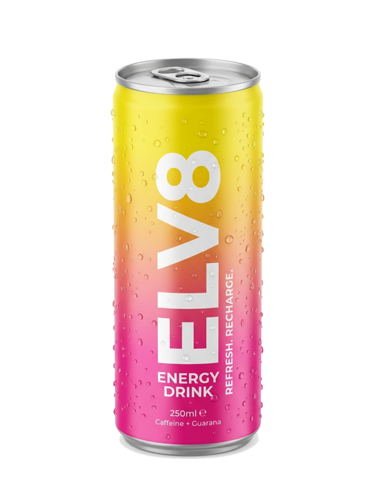 Strawberry & Lemon Energy Drink 250 ml